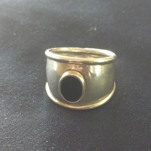 Sterling Silver Onyx Ring